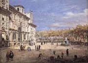 Gaspar Van Wittel, The Villa Medici in Rome